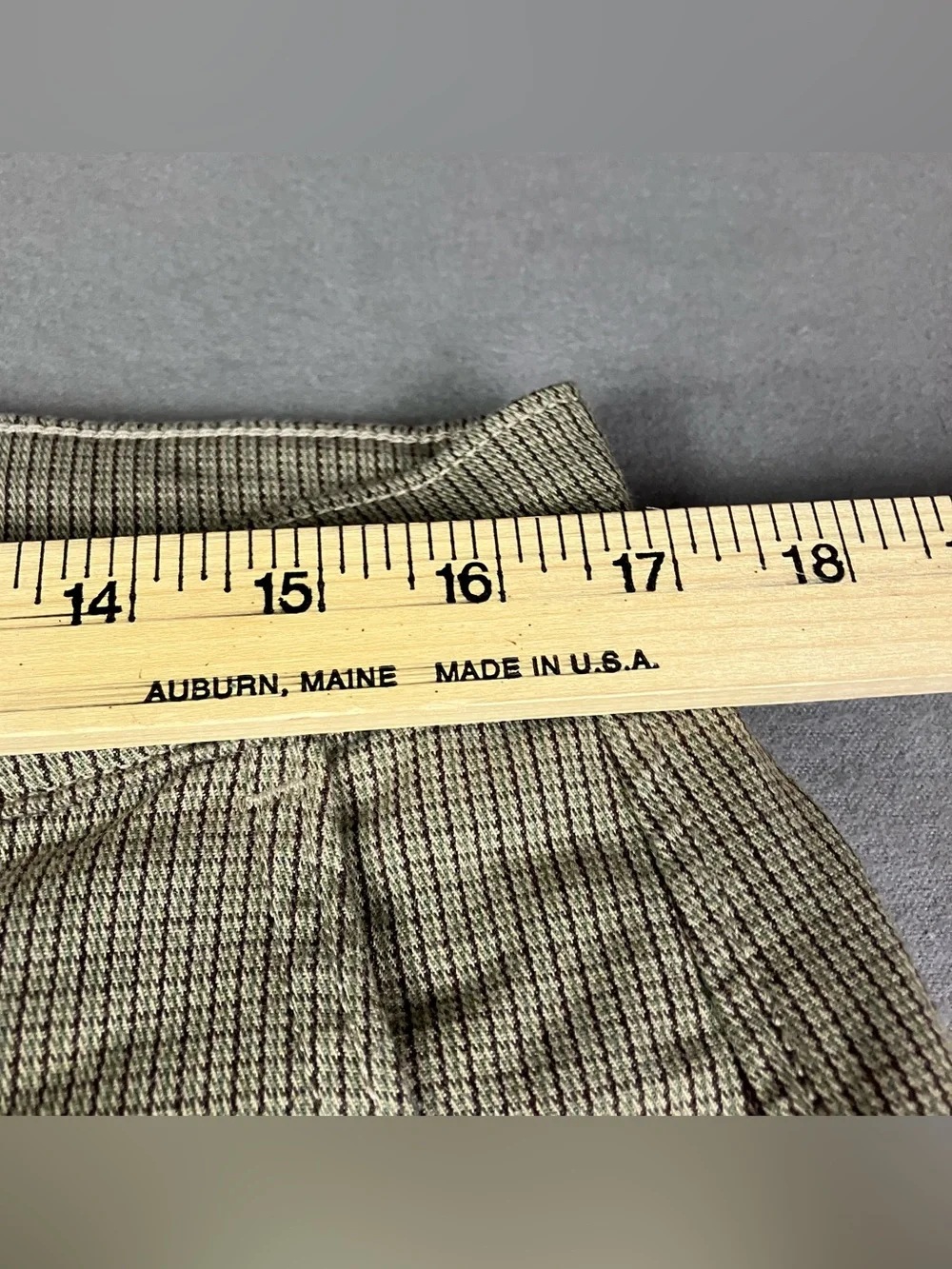 Levis XX Chino Pants Men’s Size 32x34 Standard Taper Houndstooth Brown / Tan